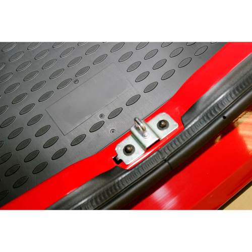 Коврик в багажник Fiat Panda II 2003-2008 Хэтчбэк 5 дв., полиуретан Element, Черный, Арт. NLC1524B11