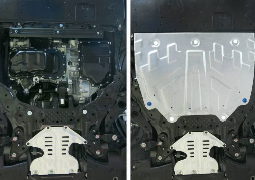 Защита картера двигателя и КПП Mazda3 III (BM) 2013-2017 Седан V - 1.5; 1.6; 2.0 Арт. 333.3817.1