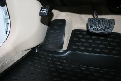 Коврики в салон Toyota Camry VII (XV50) 2011-2014, полиуретан Element, Черный, передний левый Арт. NLC4851210KFL