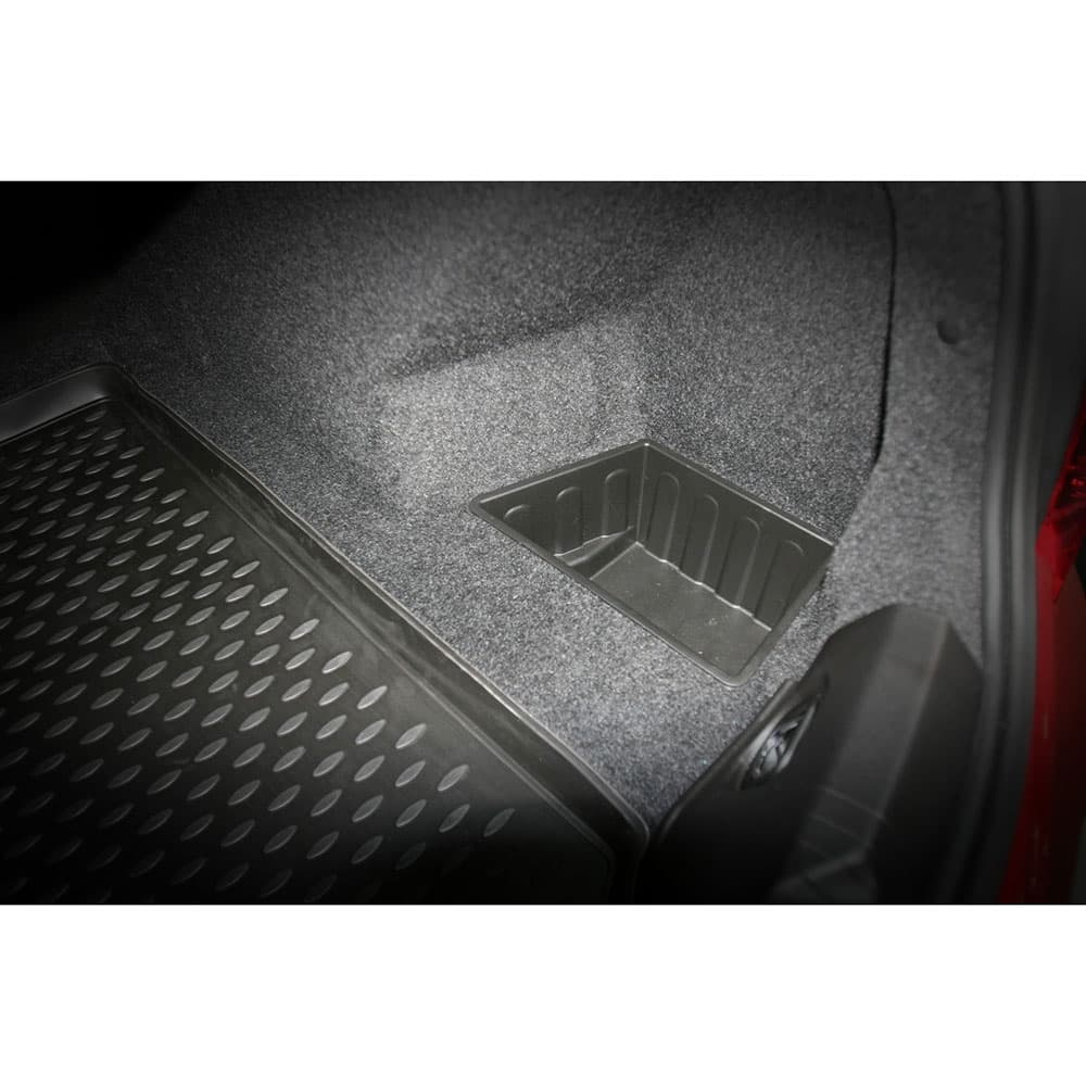 Коврик в багажник Cadillac ATS 2012-2016, полиуретан Element, Черный, Арт. NLC.07.08.B10