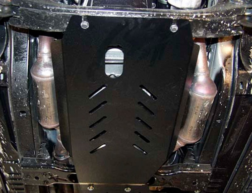 Защита картера двигателя и КПП Dodge Nitro 2006-2011 Внедорожник 5 дв. V-3,7; 4,0; 2,8CRD Арт. 04.0975