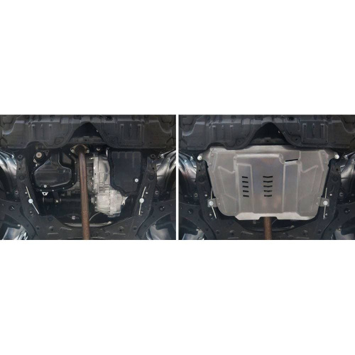 Защита картера двигателя Toyota Camry VI (XV40) 2009-2011 FL V-2.4;3.5; включая правый Арт. 333.5781.1