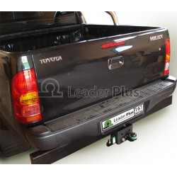 Фаркоп Toyota Hilux VII 2004-2011 Пикап TOYOTA HILUX (4WD) (N2) с задним силовым бампером 2008-2015 LEADER PLUS Арт. T114-FC