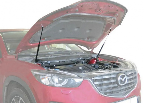 Амортизаторы капота Mazda CX-5 I (KE) 2011-2015 Внедорожник 5 дв. 52см/210N, Rival Арт. A.ST.3803.1
