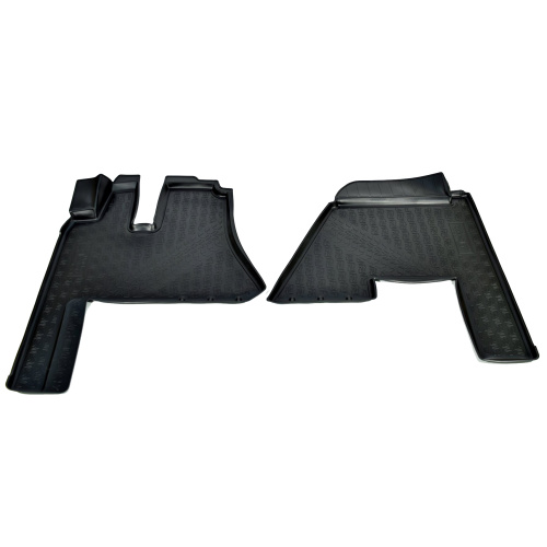Коврики в салон Shacman (Shaanxi) X6000 2022-, полиуретан 3D Norplast, Черный, Арт. NPC10-C75-500-AF0