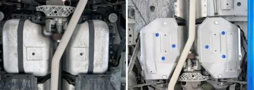 Защита топливного бака Range Rover Evoque I (L538) 2011-2015 5 дв. V - 2.0; 2.2d Арт. 333.3125.1