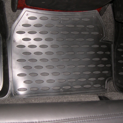 Коврики в салон Chevrolet Tahoe III (GMT900) 2006-2014 Внедорожник 5 дв., полиуретан Element, Черный, Арт. NLC.07.03.210k