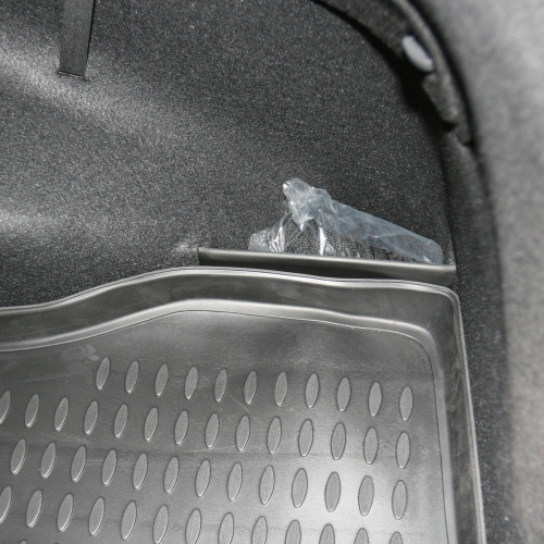Коврик в багажник Kia ProCeed I (ED) 2006-2009 Хэтчбэк 3 дв., полиуретан Element, Черный, Арт. NLC.25.20.B11