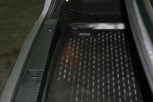 Коврик в багажник Mercedes-Benz E-Класс IV (W212) 2009-2013 Седан, полиуретан Element, Черный, комплектация Avantgarde Арт. NLC.34.16.B10