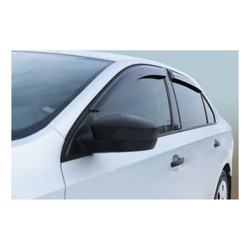 Дефлекторы окон Hyundai Accent IV (RB) 2010-2019 Седан, накладные 4 шт Арт. Def00761