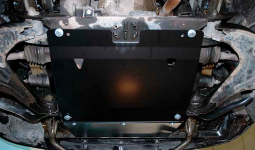 Защита картера двигателя и КПП Hyundai H1 I 1998-2004 Микроавтобус V-2,4; 2,5TD 4wd Арт. 10.0337