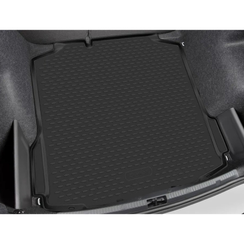 Коврик в багажник Chevrolet Lacetti 2004-2013 Седан, полиуретан Element, Черный, Арт. NLC.08.05.B10