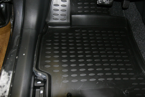Коврики в салон Toyota Auris I 2006-2010 Хэтчбэк 5 дв., полиуретан Element, Черный, Арт. NLC.48.15.210k