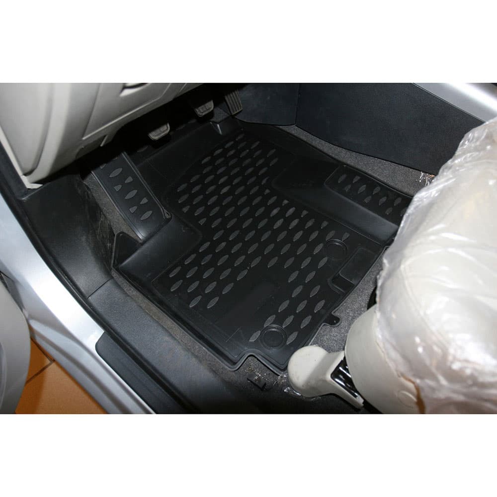 Коврик в багажник Mercedes-Benz C-Класс III (W204) 2006-2011 Седан, полиуретан Element, Черный, Арт. NLC.34.27.B10
