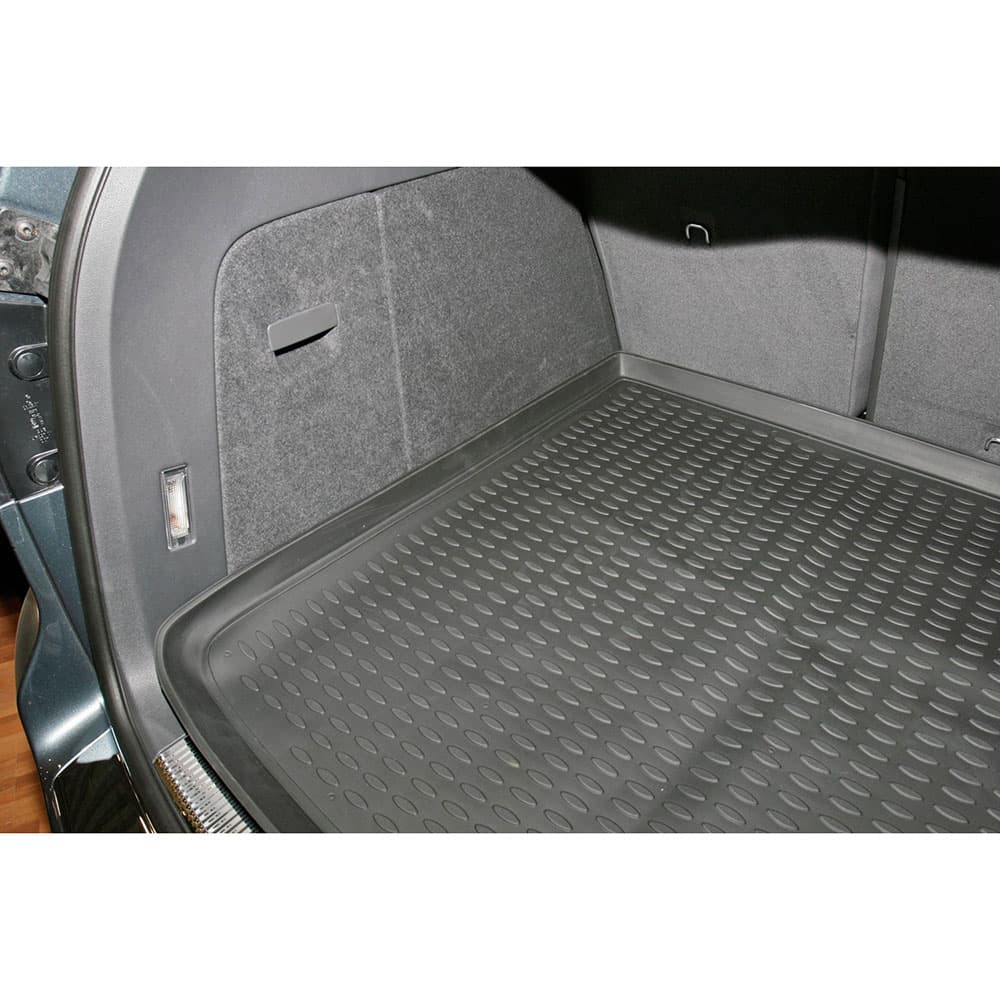 Коврик в багажник Volkswagen Touareg I 2002-2007 Внедорожник 5 дв., полиуретан Element, Черный, Арт. NLC.51.01.B13