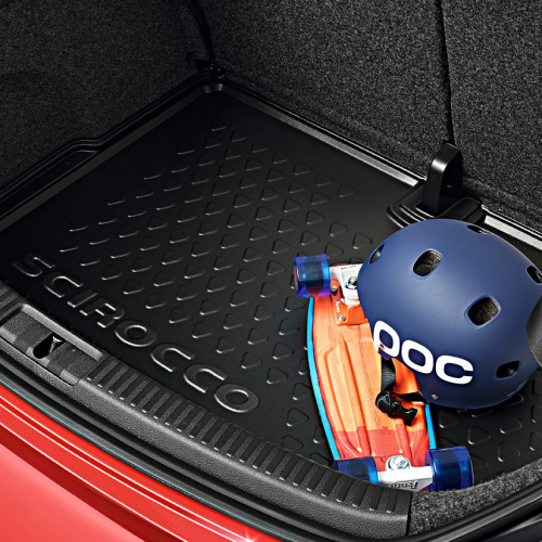 Коврик в багажник Volkswagen Scirocco III 2014-2017 FL, , Черный, Арт. 1K8 161-180