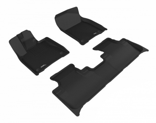 Коврики в салон Lexus RX IV 2015-2019, 3D ткань Sotra Lux, Черный, Арт. ST 74-00596