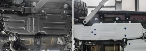 Защита топливного бака Jeep Wrangler IV (JL) 2017- Внедорожник 5 дв. V-2.0; 2.2D; 3.6 4WD Арт. 2333274716