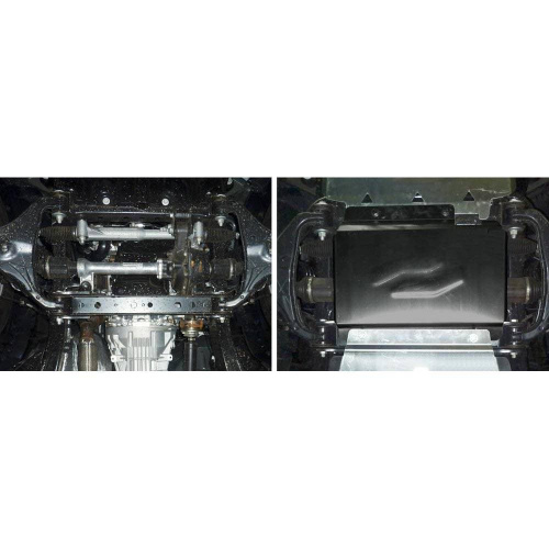 Защита картера двигателя Ford Ranger III (T6) 2011-2015  Пикап V - 2.2d Арт. 111.01830.1