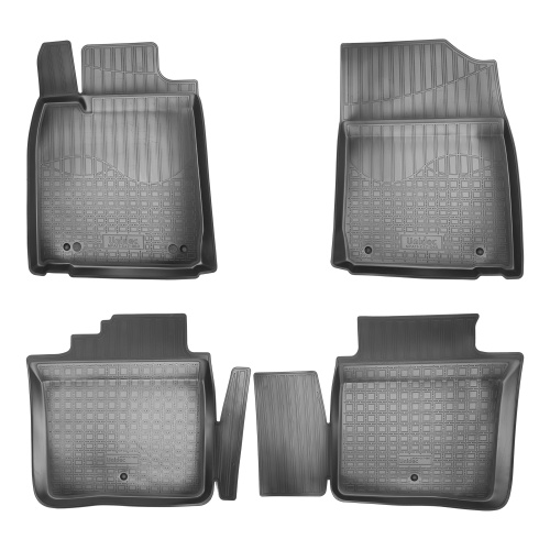 Коврики в салон Lexus ES VI 2012-2015, полиуретан Norplast, Черный, Арт. NPA11-C47-060