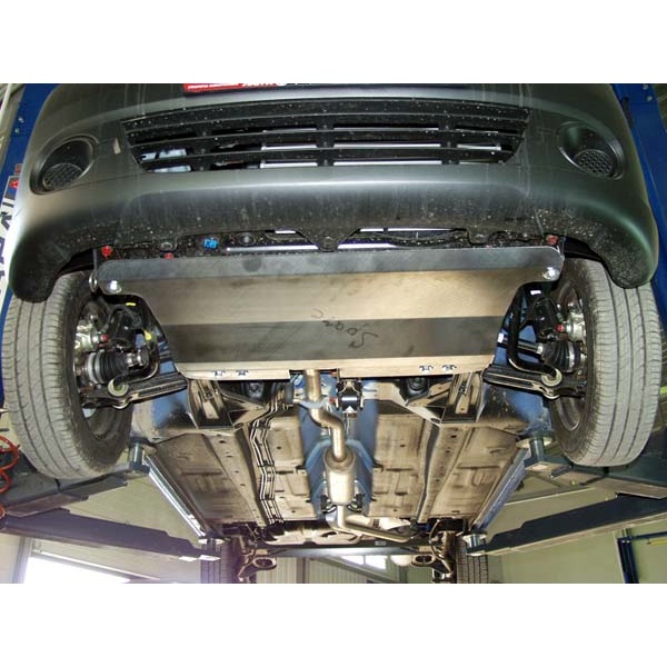Защита картера двигателя и КПП Chevrolet Spark (M300) 2009-2016 Хэтчбэк 5 дв. V-0,8; 1,0 Арт. 04.1789
