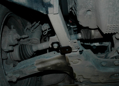Защита картера двигателя и КПП Renault Laguna III 2007-2012 Универсал V-1,5TD MT Арт. 18.2630