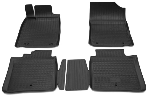 Коврики в салон Lexus ES VI 2012-2015, полиуретан Norplast, Черный, Арт. NPA11-C47-060