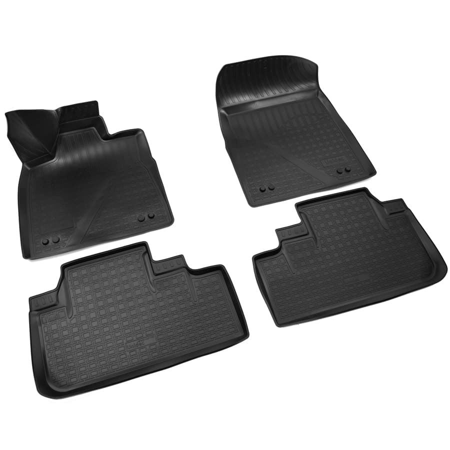 Коврики в салон Lexus RX IV 2015-2019, полиуретан 3D Norplast, Черный, Арт. NPA10-C47-755