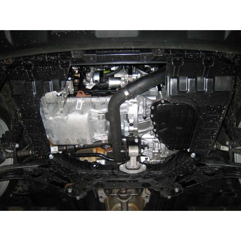 Защита картера двигателя и КПП Kia Soul I (AM) 2008-2011 V-все Арт. ALF1110st