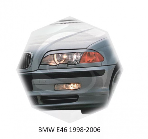 Bmw 3 (E46) coupe 1998-2006 Реснички на фары, арт. Rbm03