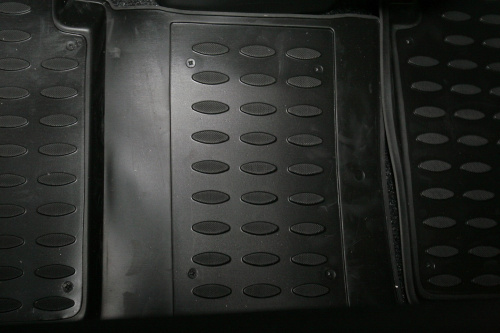 Коврики в салон Toyota Auris I 2006-2010 Хэтчбэк 5 дв., полиуретан Element, Черный, Арт. NLC.48.15.210k