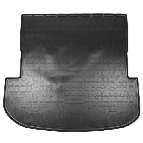 Коврик в багажник Hyundai Palisade I 2018-2021, полиуретан Norplast, Черный, 7 мест, длинный Арт. NPA00-T31-481