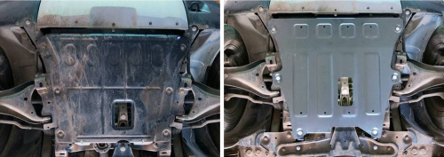 Защита картера двигателя и КПП Renault Arkana 2019- Внедорожник 5 дв. V-1.3T;1.6 Арт. 333.4736.1