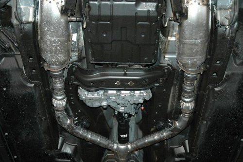 Защита картера двигателя и КПП Infiniti M  IV 2010-2013 Седан V-3,7 4wd Арт. 15.1918