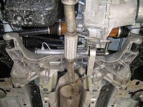 Защита картера двигателя и КПП Peugeot Bipper I 2008-2018 Минивэн V-1,4 TDI Арт. 17.1491