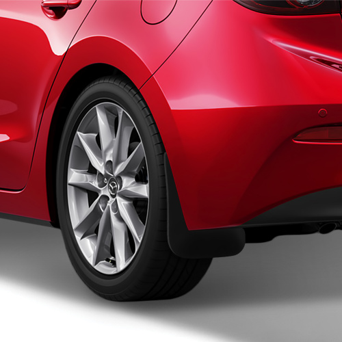Брызговики Mazda3 III (BM) 2013-2017 Хэтчбэк 5 дв., задние, полиуретан Арт. NLF.33.27.E11