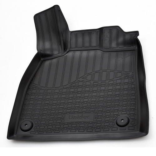 Коврики в салон Audi Q5 II (FY) 2017-2020, полиуретан 3D Norplast, Черный, Арт. NPA10-C05-650