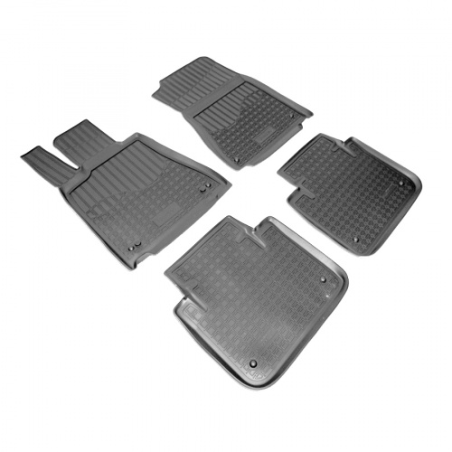 Коврики в салон Lexus GS IV 2011-2015, полиуретан Norplast дисконт, Черный, 2WD версия Арт. NPA10-C47-080