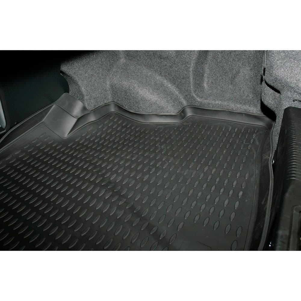 Коврик в багажник Nissan Almera II (N16) 2000-2002 Седан, полиуретан Element, Черный, Арт. NLC.36.16.B10