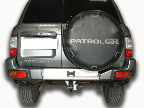 Фаркоп Nissan Patrol III (Y61) 1997-2004 Внедорожник 5 дв. LEADER PLUS Арт. N123-A