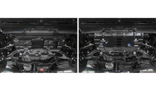 Защита картера двигателя Toyota Land Cruiser Prado III (J150) 2009-2013 5 дв. V - 2.7; 2.8d; 3.0d;4.0 Арт. 111.9516.1