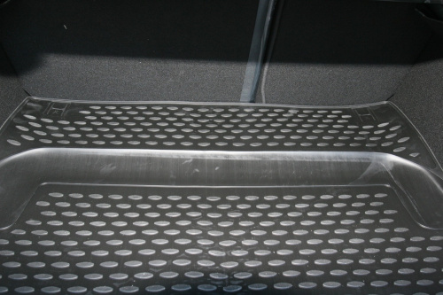 Коврик в багажник Mercedes-Benz C-Класс III (W204) 2011-2015 FL Седан, полиуретан Element, Черный, Арт. NLC.34.39.B10