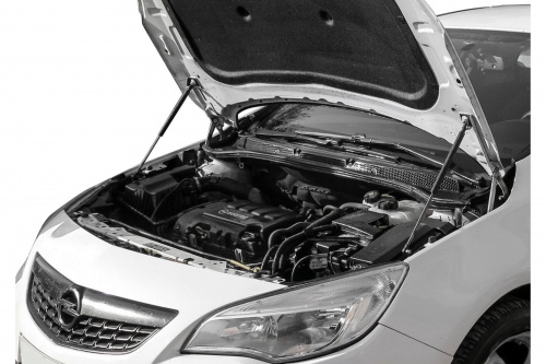 Амортизаторы капота Opel Astra J 2009-2012 Хэтчбэк 5 дв., Rival Арт. A.ST.4201.1