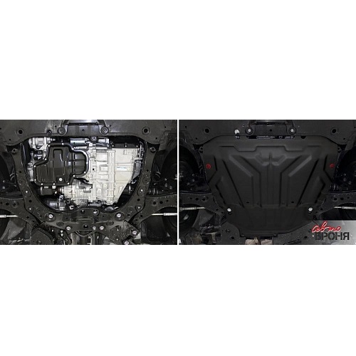 Защита картера двигателя и КПП Toyota RAV4 V (XA50) 2018- V - 2.5; 2.0 Арт. 111.09534.1