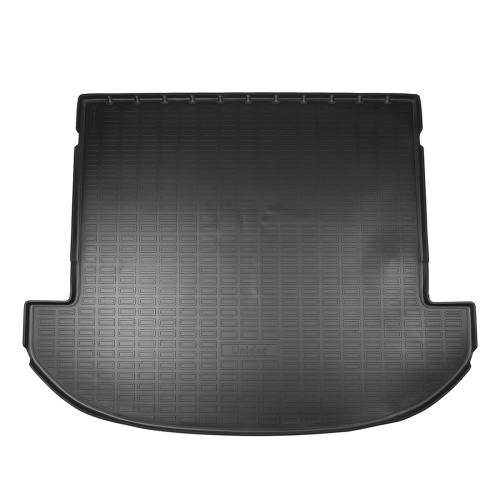 Коврик в багажник Hyundai Santa Fe IV (TM) 2020- FL, полиуретан Norplast, Черный, сложенный 3-й ряд, длинный Арт. NPA00T31536
