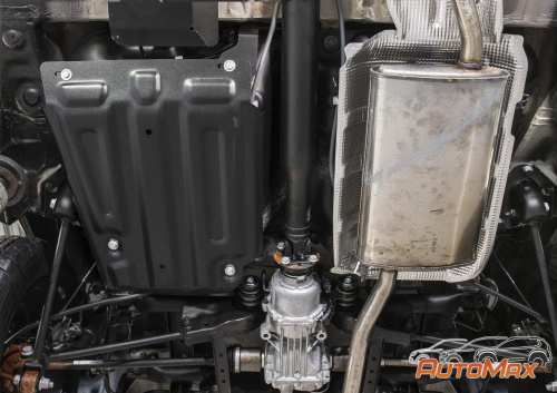 Защита топливного бака Renault Arkana 2019- Внедорожник 5 дв. V - 1.3T;1.6 4WD Арт. AM47181