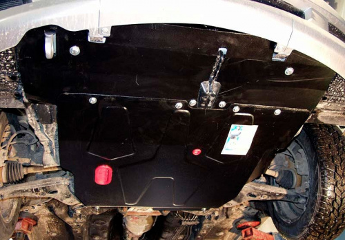 Защита картера двигателя и КПП Mitsubishi Lancer 9 2003-2007 Седан V-1,3; 1,6; 1,8; 2,0 Арт. 14.0515