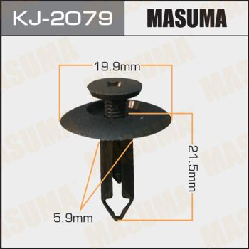 Клипса Masuma (24), арт. KJ-2079