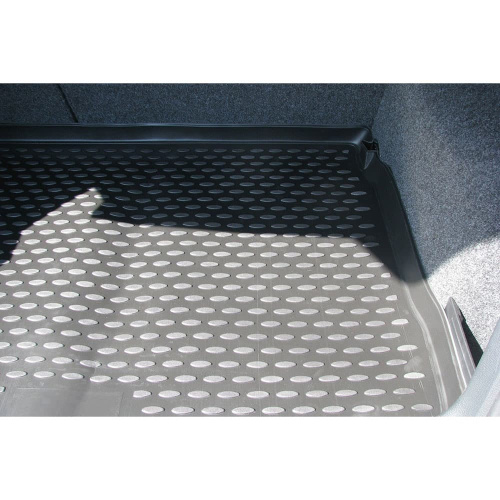Коврик в багажник Volkswagen Golf VI 2008-2013 Хэтчбэк 3 дв., полиуретан Element, Черный, полноразмерное колесо Арт. NLC.51.26.B11