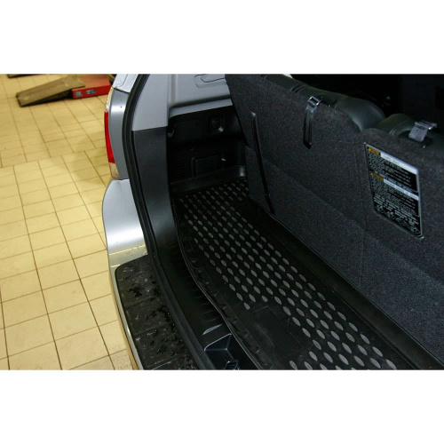 Коврик в багажник Toyota Highlander II (U40) 2007-2010, полиуретан Element, Черный, короткий Арт. NLC4850B13